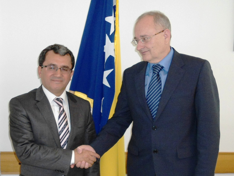 Predsjedatelj Zastupničkog doma dr. Božo Ljubić razgovarao sa veleposlanikom Turske